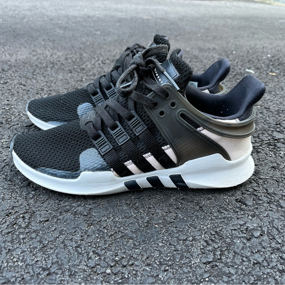 Black Adidas Sneakers, women’s size 8.5